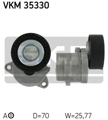 VKM 35330 SKF Ролик модуля натягувача ременя1